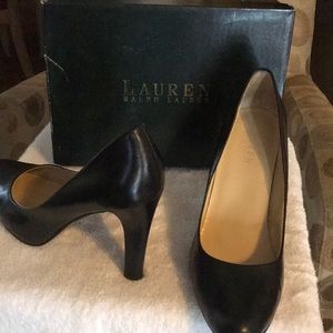 Ralph Lauren’s black pumps